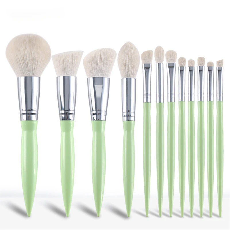 New 12pcs Green Makeup Brushes Beauty Tools Set Eye Detail Makeup Brushes Complete Set
New 12pcs Green Makeup Brushes Beauty Tools Set Eye Detail Makeup Brushes Complete Set