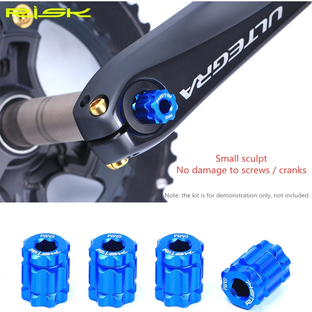 RISK цельный горный велосипед, дорожный велосипед, инструмент из алюминиевого сплава, кривошипная крышка, инструмент для установки, инструмент для удаления, шатуны
RISK цельный горный велосипед, дорожный велосипед, инструмент из алюминиевого сплава, кривошипная крышка, инструмент для установки, инструмент для удаления, шатуны