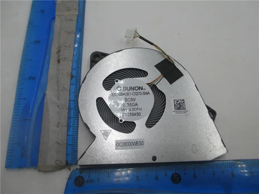 Cooling Fan for SUNON EG50040S1-CQ70-S9A H2CMC DC28000WES0
Cooling Fan for SUNON EG50040S1-CQ70-S9A H2CMC DC28000WES0