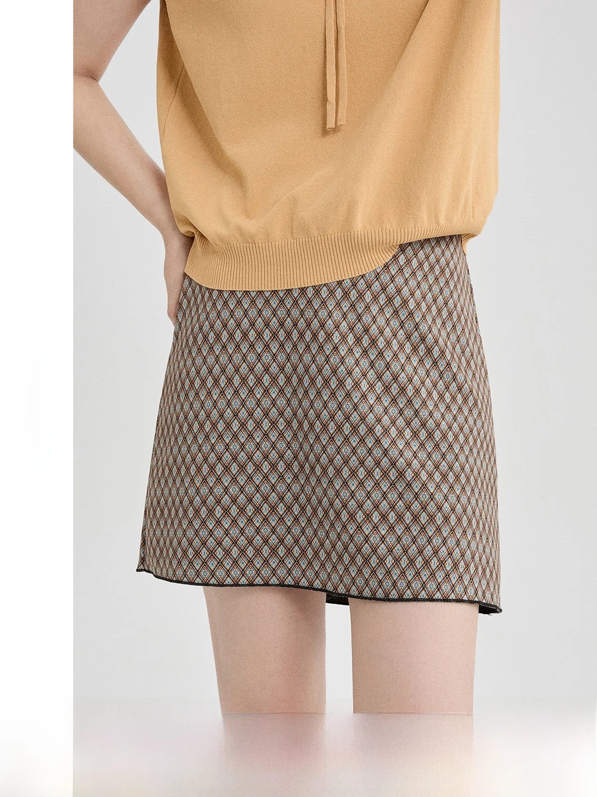 High Waist A-Line Skirt Women's Checkered Plaid Slimming Flared Skirts Summer 2026 New Style Retro Half-length Skirts
High Waist A-Line Skirt Women's Checkered Plaid Slimming Flared Skirts Summer 2026 New Style Retro Half-length Skirts