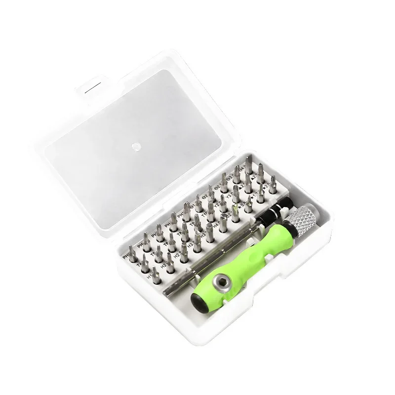 2pcs 32-in-1 Precision Screwdriver Set Multifunctional Repair Tool One Phillips CRV Bit Multi-purpose Screwdriver
2pcs 32-in-1 Precision Screwdriver Set Multifunctional Repair Tool One Phillips CRV Bit Multi-purpose Screwdriver