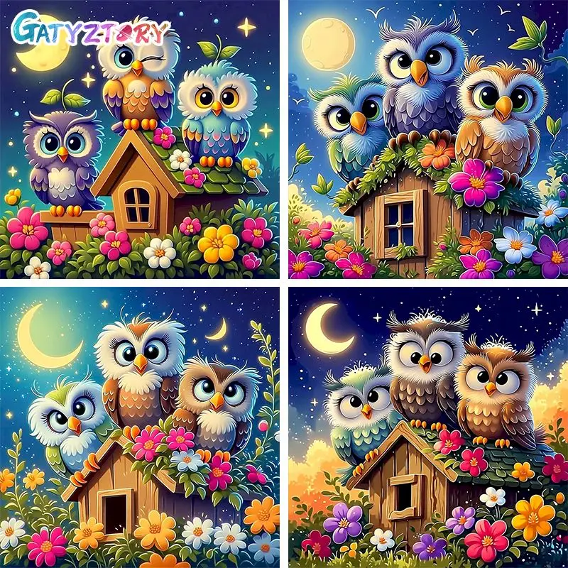 GATYZTORY Diamond Painting Kits Art Supplies Diamond Art Kits For Adults Owl Full Round/Square Paint With Diamonds Home Wall Dec
GATYZTORY Diamond Painting Kits Art Supplies Diamond Art Kits For Adults Owl Full Round/Square Paint With Diamonds Home Wall Dec