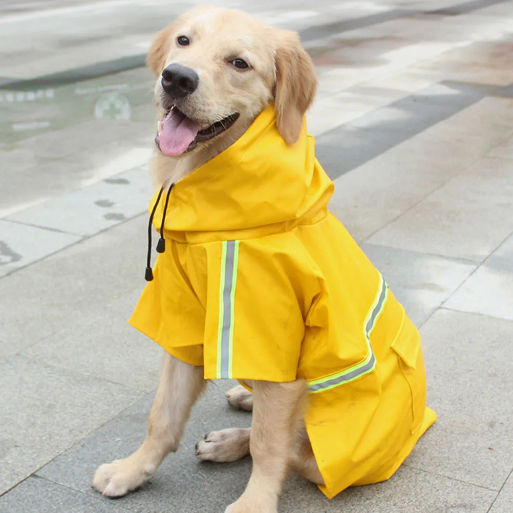 Pet Dog Reflective Raincoat Waterproof Hooded Jacket Coats for Spring Summer Walks Comfortable Material Moisture Absorption Easy
Pet Dog Reflective Raincoat Waterproof Hooded Jacket Coats for Spring Summer Walks Comfortable Material Moisture Absorption Easy