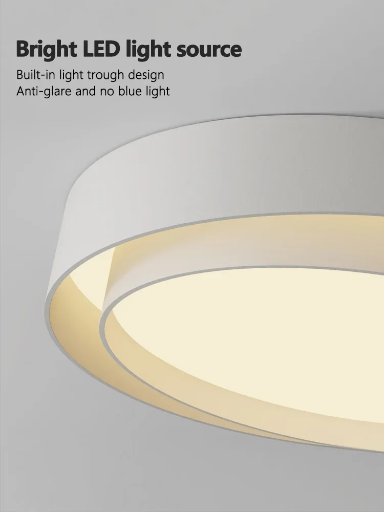 SANDYHA Modern Nordic Minimalist LED Ceiling Light Creative Circular Design Interior Decoration Lighting for Home Office Living
SANDYHA Modern Nordic Minimalist LED Ceiling Light Creative Circular Design Interior Decoration Lighting for Home Office Living