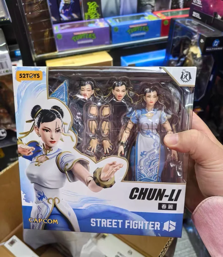 In Stock Street Fighter 6 Ryu & Chun-Li Cheongsam Ver. 1/12 Scale Action Figure Anime Model Trendy Toys Doll Collectibles
In Stock Street Fighter 6 Ryu & Chun-Li Cheongsam Ver. 1/12 Scale Action Figure Anime Model Trendy Toys Doll Collectibles