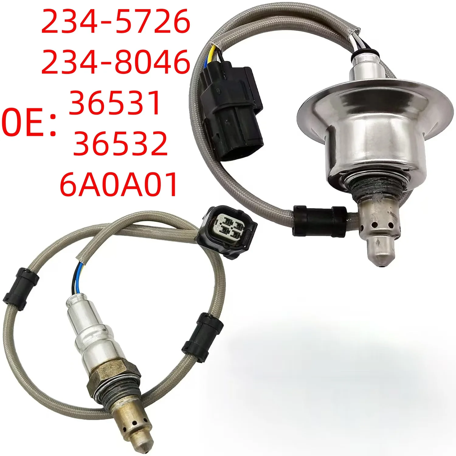 Oxygen Sensors 234-5726, 234-8046, 36531 6A0A01, 36532 6A0 for Honda
Oxygen Sensors 234-5726, 234-8046, 36531 6A0A01, 36532 6A0 for Honda