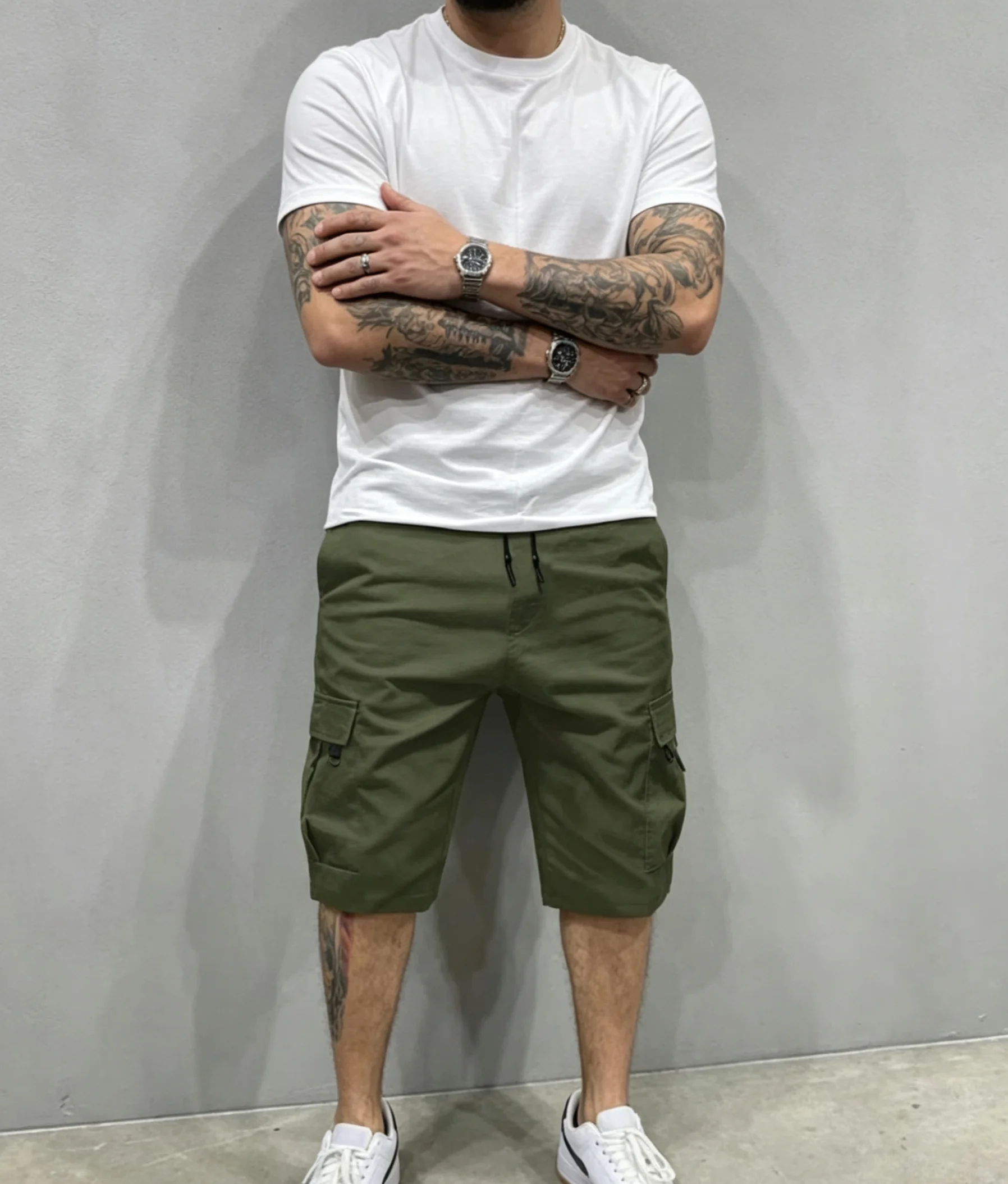 2026 Summer New Men's American Trendy Brand Multi Pocket Work Shorts Outdoor Casual Solid Color Breathable Sports Shorts
2026 Summer New Men's American Trendy Brand Multi Pocket Work Shorts Outdoor Casual Solid Color Breathable Sports Shorts
