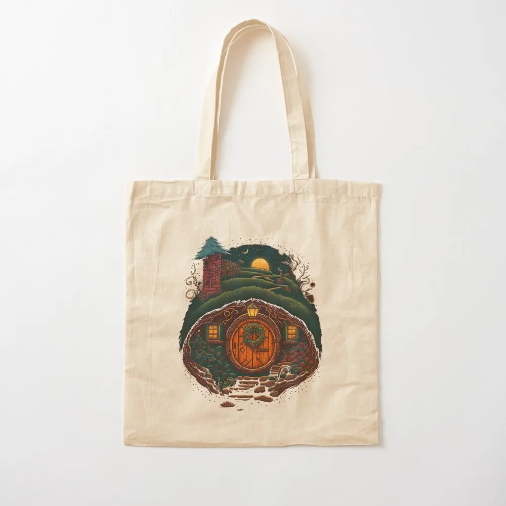 A Halfling Home by Christmas - Round Doors - Fantasy Tote Bag Сумка для покупок Сумка для покупок
A Halfling Home by Christmas - Round Doors - Fantasy Tote Bag Сумка для покупок Сумка для покупок