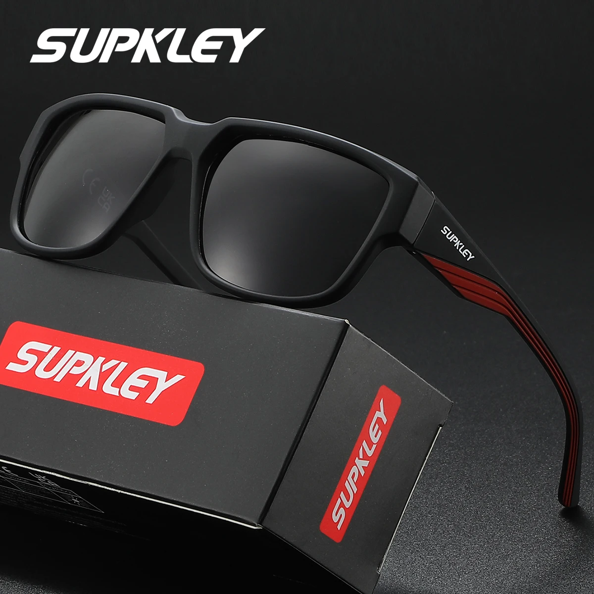 SUPKLEY Высококачественные поляризационные солнцезащитные очки в стиле верховой езды с защитой от ультрафиолета и снижением бликов, рождественский подарок
SUPKLEY Высококачественные поляризационные солнцезащитные очки в стиле верховой езды с защитой от ультрафиолета и снижением бликов, рождественский подарок