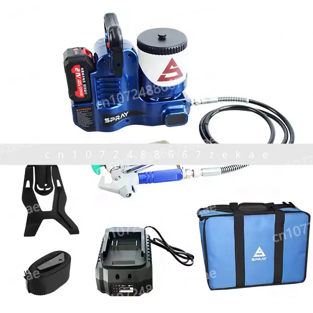 Высоковольтный безвоздушный распылитель, электрический краскопульт, с литиевой батареей, компактный, рюкзачного типа
Высоковольтный безвоздушный распылитель, электрический краскопульт, с литиевой батареей, компактный, рюкзачного типа