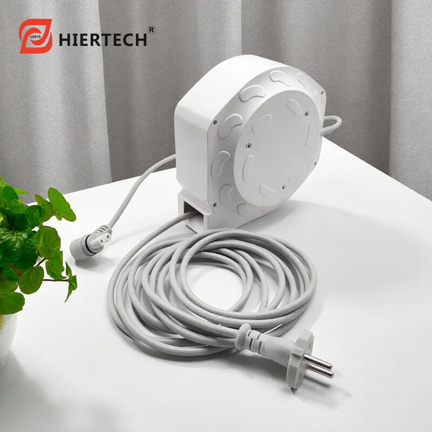 Hiertech white 3.5-meter European standard plug installation for medical equipment power cord reel
Hiertech white 3.5-meter European standard plug installation for medical equipment power cord reel