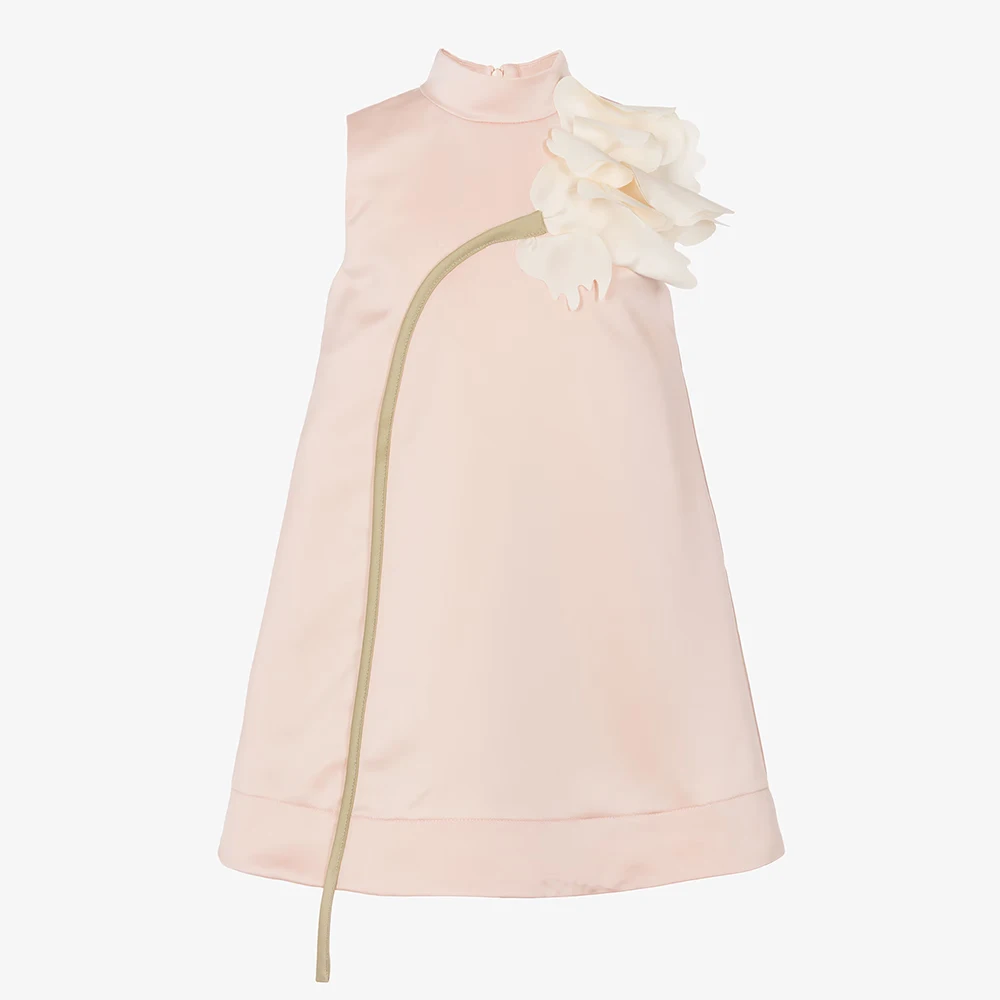 Customized Girl's Party Dress 2026 A Line Flower High Collar Birthday Gowns for Kids Sleeveless Satin Modern Formal Dresses Mini
Customized Girl's Party Dress 2026 A Line Flower High Collar Birthday Gowns for Kids Sleeveless Satin Modern Formal Dresses Mini