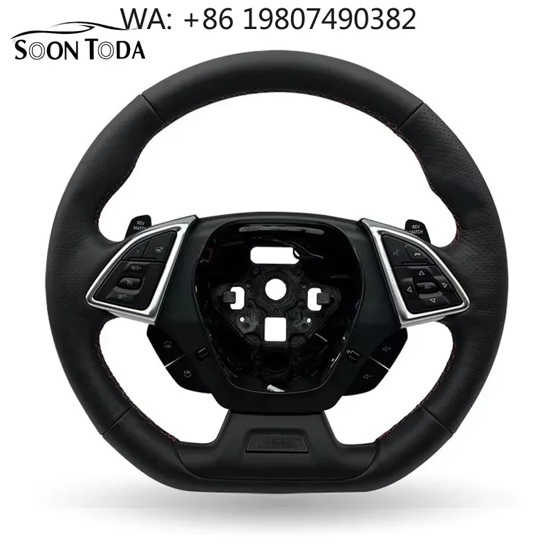 RPM Mark Perforated PU Leather Steering Wheel, Sport Custom Mod Parts Fit American Classic Muscle Car Aftermarket Upgrade
RPM Mark Perforated PU Leather Steering Wheel, Sport Custom Mod Parts Fit American Classic Muscle Car Aftermarket Upgrade
