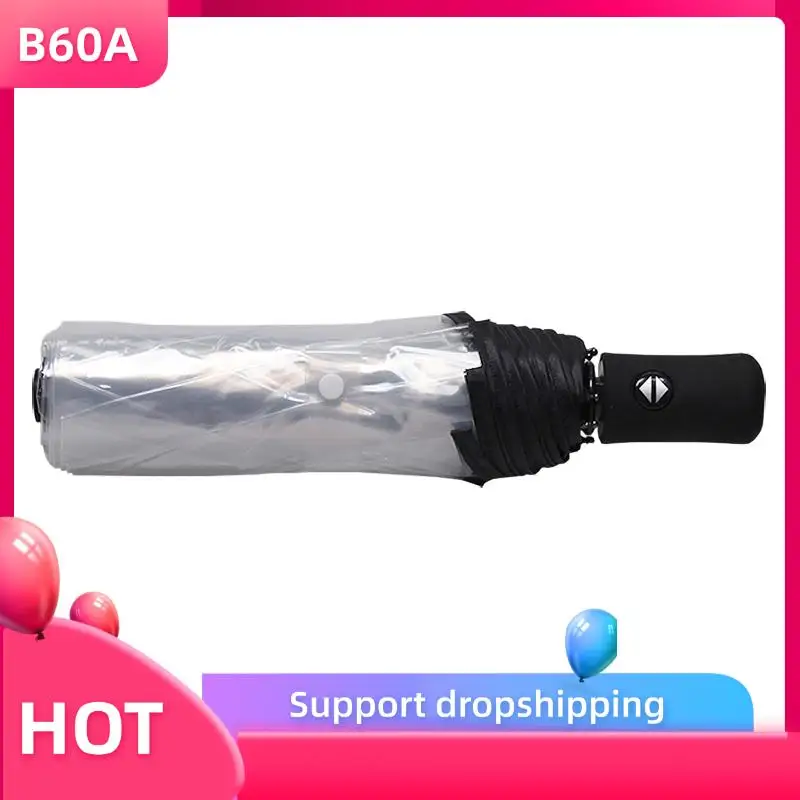 B60A 2 Pcs Transparent Umbrella Rain Women Men Sun Rain Auto Umbrella,Transparent + Black Border & Transparent & White Border
B60A 2 Pcs Transparent Umbrella Rain Women Men Sun Rain Auto Umbrella,Transparent + Black Border & Transparent & White Border