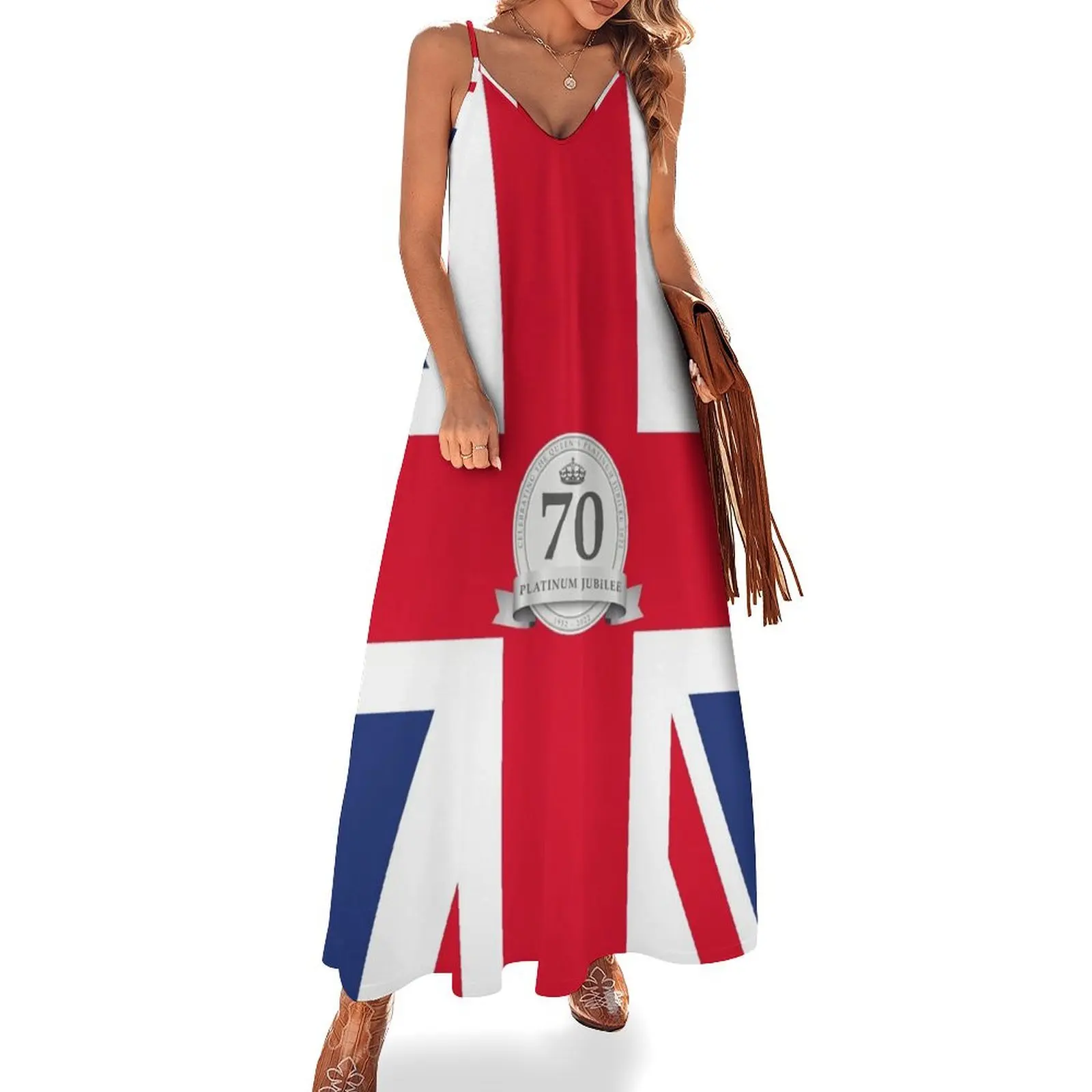 Platinum Jubilee Flag Sleeveless Dress dresses for official occasions women's summer dress 2025 evening dresses ladies Dress
Platinum Jubilee Flag Sleeveless Dress dresses for official occasions women's summer dress 2025 evening dresses ladies Dress