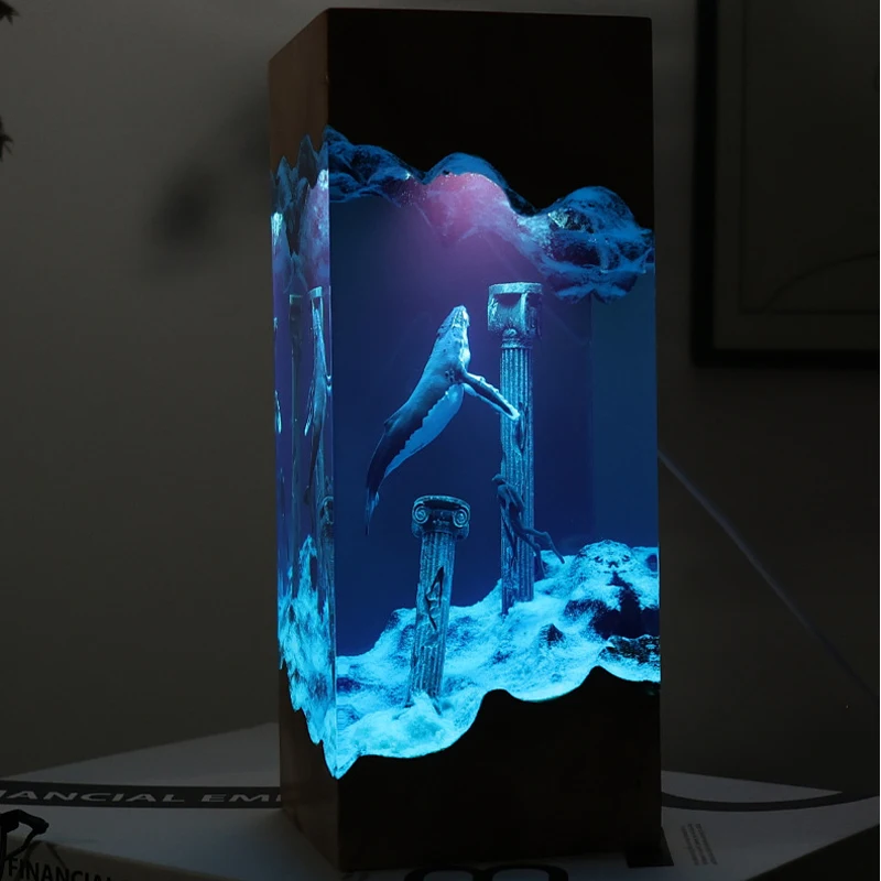 Ruins of Ancient City Resin Lamp Creative Beautiful Night Light Craft Ocean Landscape Decoration USB Atmosphere Table Lamp
Ruins of Ancient City Resin Lamp Creative Beautiful Night Light Craft Ocean Landscape Decoration USB Atmosphere Table Lamp