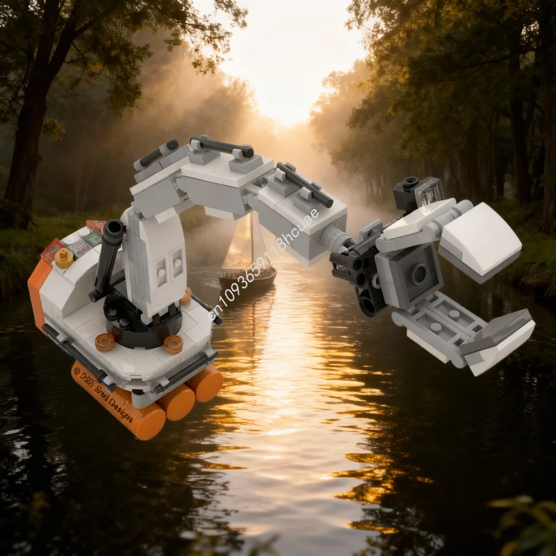 206pcs MOC Space Robotic Arm Module Model Building Blocks Assemble Festival Gifts DIY Architecture Toys Education Idea Creative
206pcs MOC Space Robotic Arm Module Model Building Blocks Assemble Festival Gifts DIY Architecture Toys Education Idea Creative
