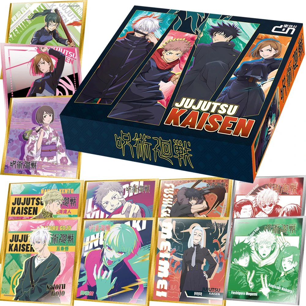 Anime Jujutsu Kaisen Color Paper Hobby Cards Popular Charming Character Unique Personality Surprise Collection Cards Kids Gifts
Anime Jujutsu Kaisen Color Paper Hobby Cards Popular Charming Character Unique Personality Surprise Collection Cards Kids Gifts