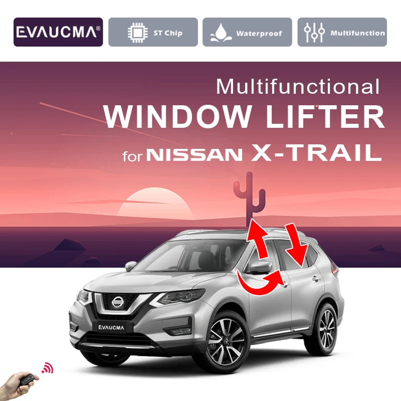 Car Auto Power Window Lifter Closer For Nissan X-Trail XTrail 32 Window Close + Mirror Folder + Sunroof Close System
Car Auto Power Window Lifter Closer For Nissan X-Trail XTrail 32 Window Close + Mirror Folder + Sunroof Close System