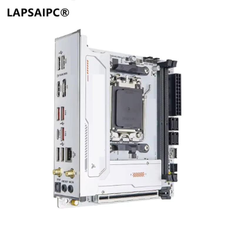 LAPSAIPC for B850 ITX Gaming Motherboard GDDR5 5.0 Type-C Support AM5 Socket 9700X/9900X
LAPSAIPC for B850 ITX Gaming Motherboard GDDR5 5.0 Type-C Support AM5 Socket 9700X/9900X