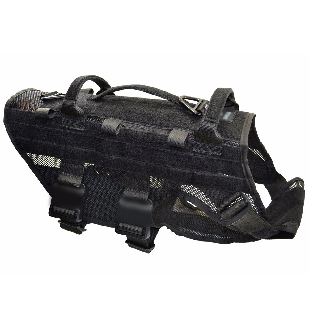 Hot Sale Luxury Solid Tactical Dog Harness Durable Breathable Reflective Nylon Pet Vest Adjustable Metal Buckle No Pull Feature
Hot Sale Luxury Solid Tactical Dog Harness Durable Breathable Reflective Nylon Pet Vest Adjustable Metal Buckle No Pull Feature