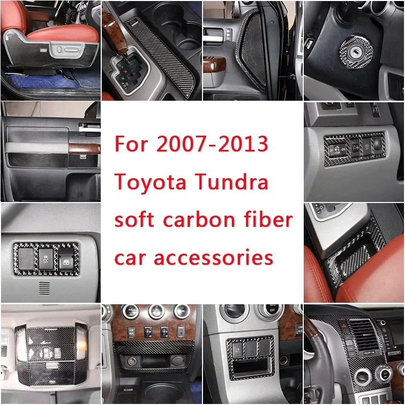 Soft Carbon Fiber For 2007-2013 Toyota Tundra Car styling interior and exterior modification protection decoration accessories
Soft Carbon Fiber For 2007-2013 Toyota Tundra Car styling interior and exterior modification protection decoration accessories