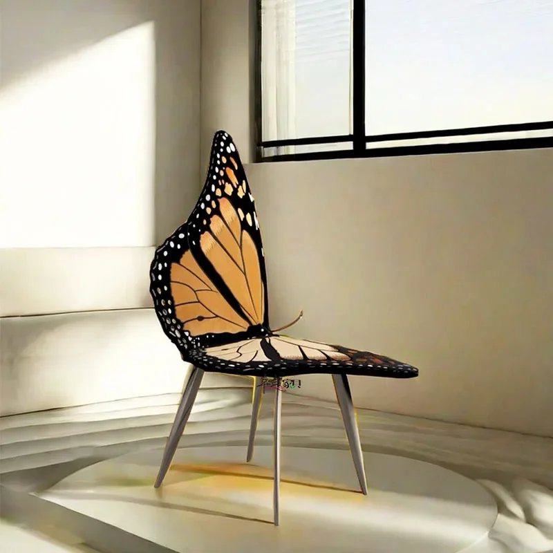 Creative Art Dining Chair Living Room Home Designer Stainless Steel Negotiation Chair
Creative Art Dining Chair Living Room Home Designer Stainless Steel Negotiation Chair