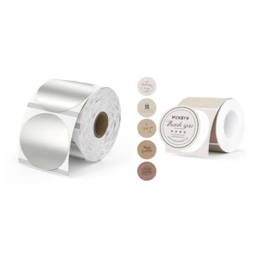 Sliver Thermal Sticker Labels Circle 2 Inch Printable Round Thermal Printer Labels+2 Inch Round Label
Sliver Thermal Sticker Labels Circle 2 Inch Printable Round Thermal Printer Labels+2 Inch Round Label