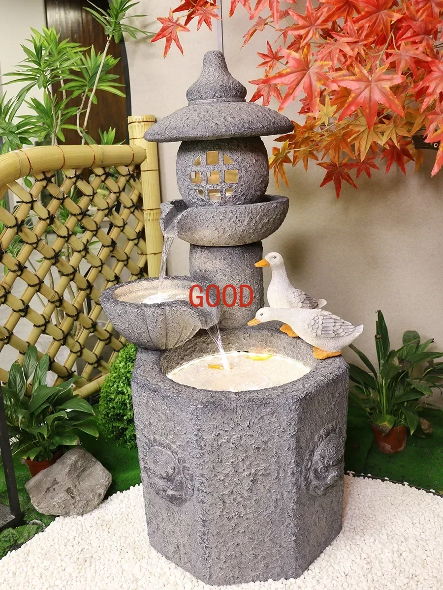 Courtyard Garden Stone Lamp Landscaping Decoration Japanese Style Water Bowl Water Landscape Decoration
Courtyard Garden Stone Lamp Landscaping Decoration Japanese Style Water Bowl Water Landscape Decoration