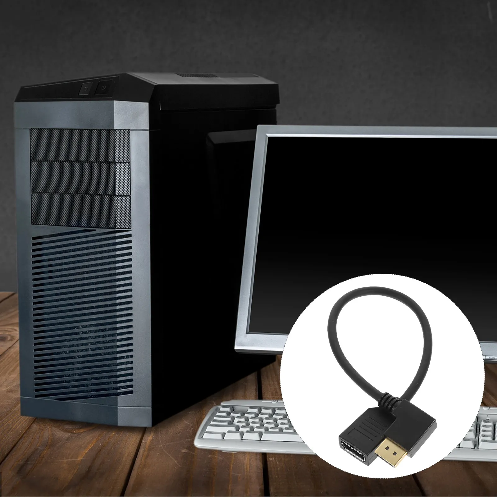 Высокопроизводительный удлинительный кабель DisplayPort с поддержкой 4K, 8K, 60 Гц, 144 Гц для профессиональной передачи видео и аудио
Высокопроизводительный удлинительный кабель DisplayPort с поддержкой 4K, 8K, 60 Гц, 144 Гц для профессиональной передачи видео и аудио