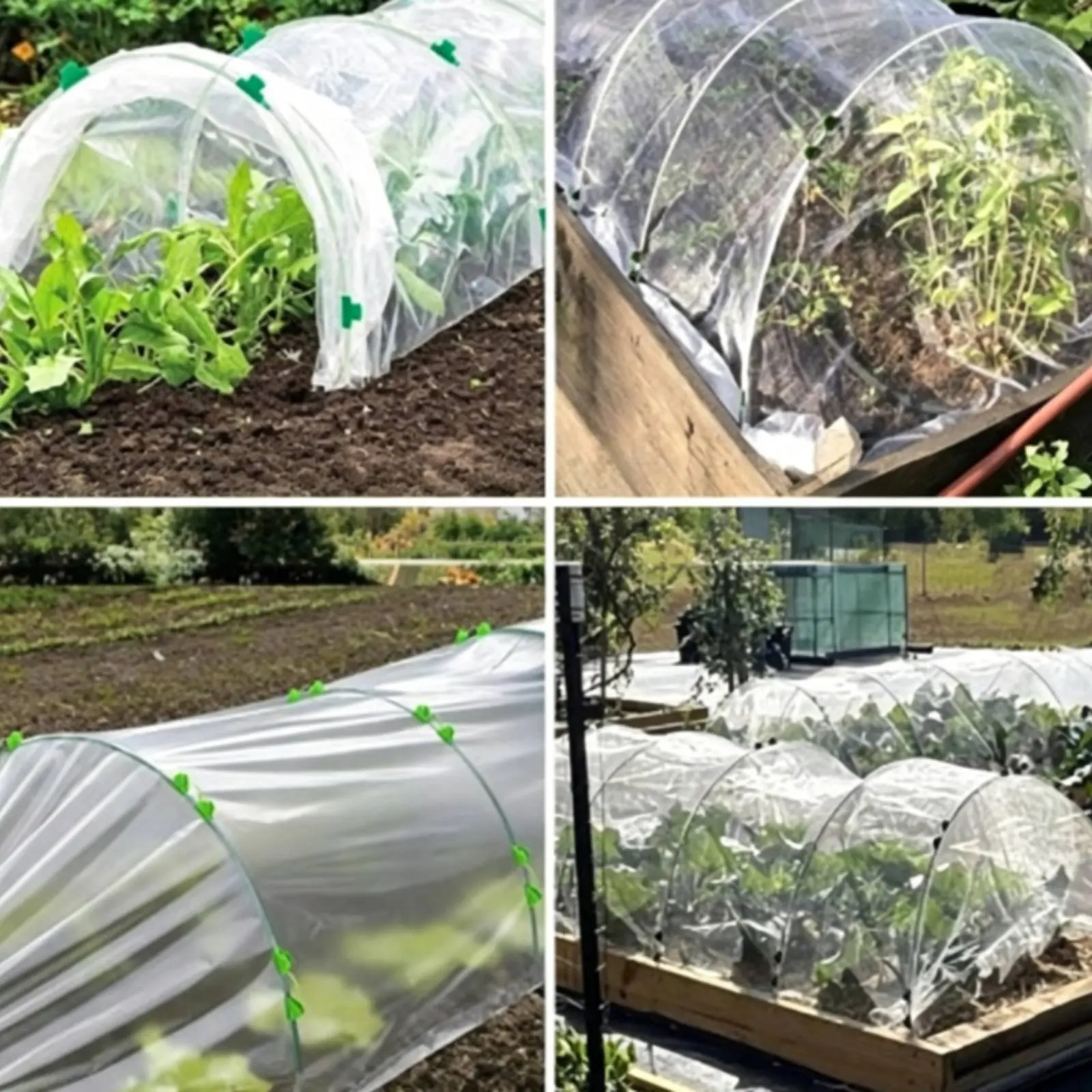 30 Pieces Greenhouse Hoop Support Kit Green Fastening Clips Greenhouse Hoop Kit Garden Tunnel Hoops Curved Flexible
30 Pieces Greenhouse Hoop Support Kit Green Fastening Clips Greenhouse Hoop Kit Garden Tunnel Hoops Curved Flexible