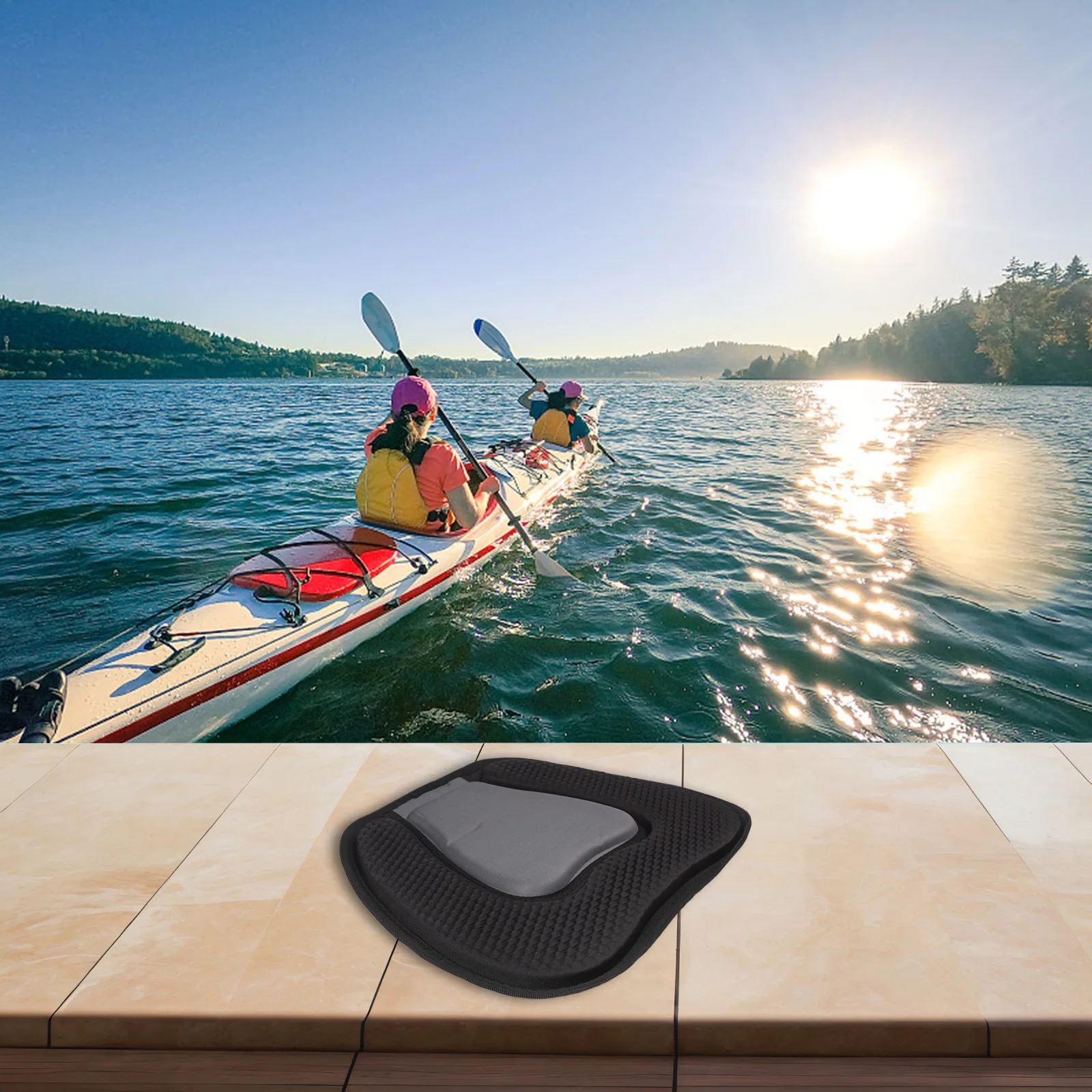 Надувная подушка-сиденье для рыбалки с защитой от скольжения, снижает усталость, комфортная подушка для рыболовного кресла
Надувная подушка-сиденье для рыбалки с защитой от скольжения, снижает усталость, комфортная подушка для рыболовного кресла