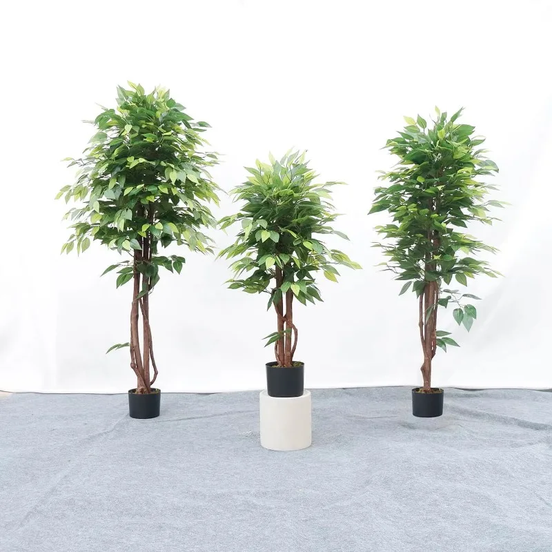 Artificial Plants Bonsai Green Plants Green Leaves Bonsai Tree Decorative Banyan Bonsai
Artificial Plants Bonsai Green Plants Green Leaves Bonsai Tree Decorative Banyan Bonsai