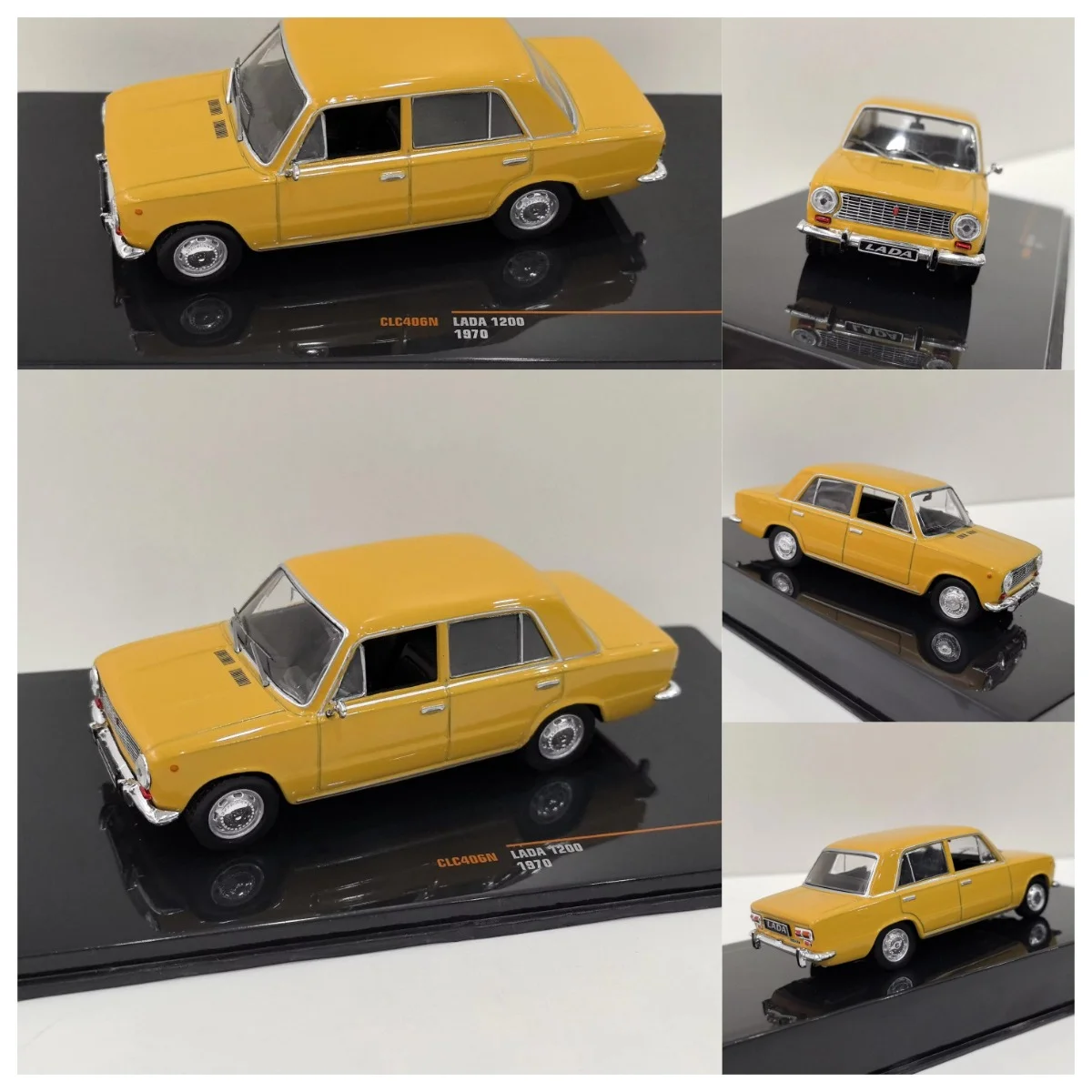 Diecast IXO 1:43 Scale LADA 1200 1970 33 Alloy Car Model
Diecast IXO 1:43 Scale LADA 1200 1970 33 Alloy Car Model