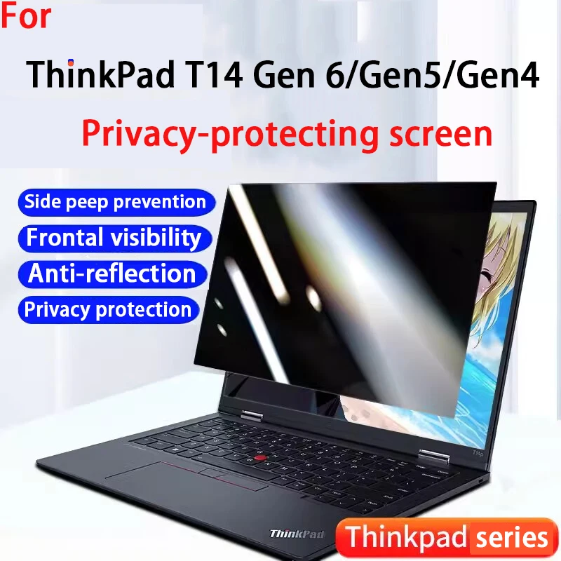 Для Lenovo ThinkPad T14 Gen 6/Gen5/Gen4/3 защитная пленка 14-дюймовые аксессуары для ноутбуков с защитой от подглядывания для защиты конфиденциальности пленка
Для Lenovo ThinkPad T14 Gen 6/Gen5/Gen4/3 защитная пленка 14-дюймовые аксессуары для ноутбуков с защитой от подглядывания для защиты конфиденциальности пленка