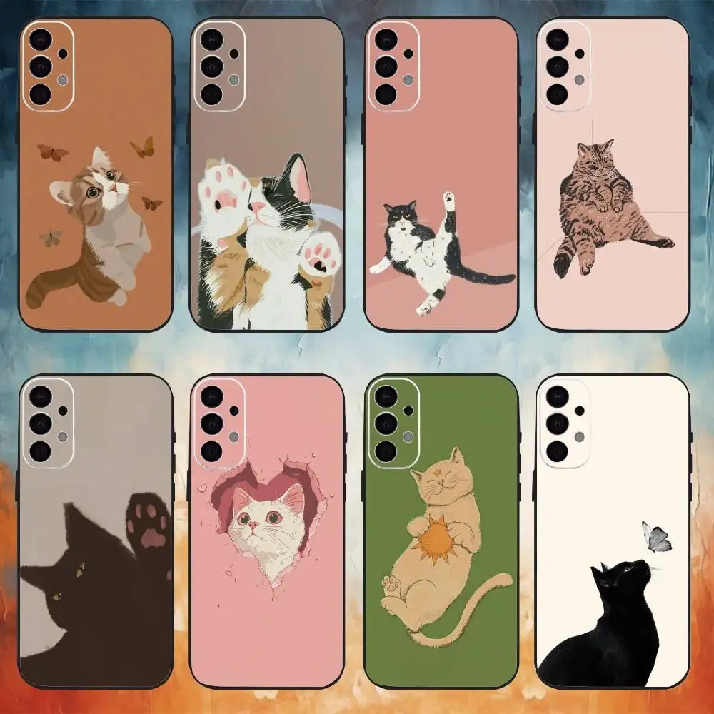 Cute Cat wallpaper Phone Case For Samsung S25,S24,S21,S22,S23,S30,Ultra,S20,Plus,Fe,Note,10,9,5G Black Cover
Cute Cat wallpaper Phone Case For Samsung S25,S24,S21,S22,S23,S30,Ultra,S20,Plus,Fe,Note,10,9,5G Black Cover