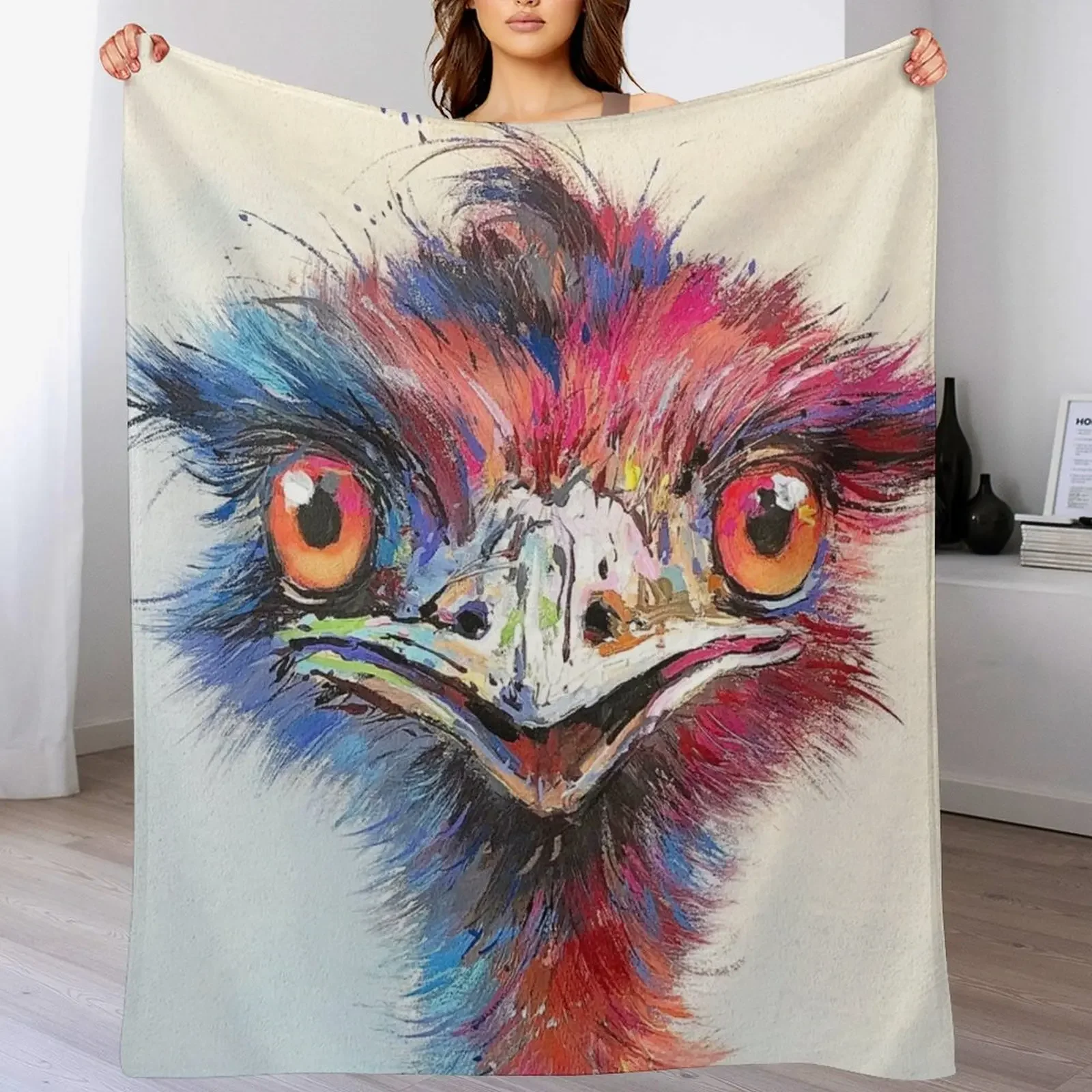 Australian Emu - 73 Throw Blanket Furry Plaid on the sofa Custom Decorative Sofas Blankets 
Australian Emu - 73 Throw Blanket Furry Plaid on the sofa Custom Decorative Sofas Blankets