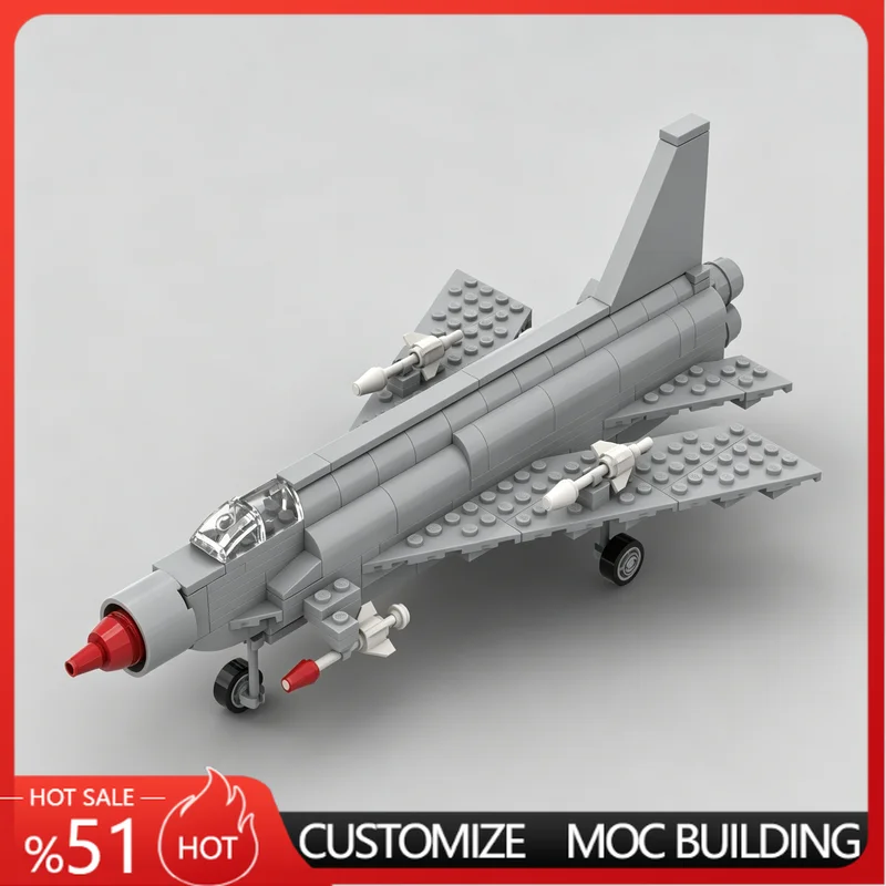 209Parts English Electric Lightning Fighter Aircraft Model DIY Assembly Educational Building Blocks Toy For Boys Collection Gift
209Parts English Electric Lightning Fighter Aircraft Model DIY Assembly Educational Building Blocks Toy For Boys Collection Gift