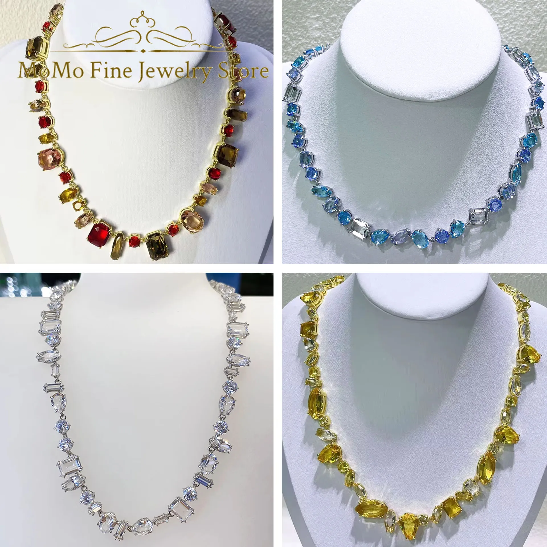 Original Charms 2024 Trendy Crystal Fine Jewelry Sets Charms Luxury Candy Necklace Earrings Bracelet Party Accessories for Women
Original Charms 2024 Trendy Crystal Fine Jewelry Sets Charms Luxury Candy Necklace Earrings Bracelet Party Accessories for Women