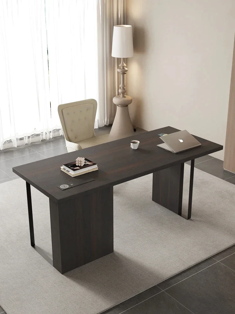 Smoked Wooden Italian Household Solid Wood Workbench Computer Boss Desk Writing Desk
Smoked Wooden Italian Household Solid Wood Workbench Computer Boss Desk Writing Desk