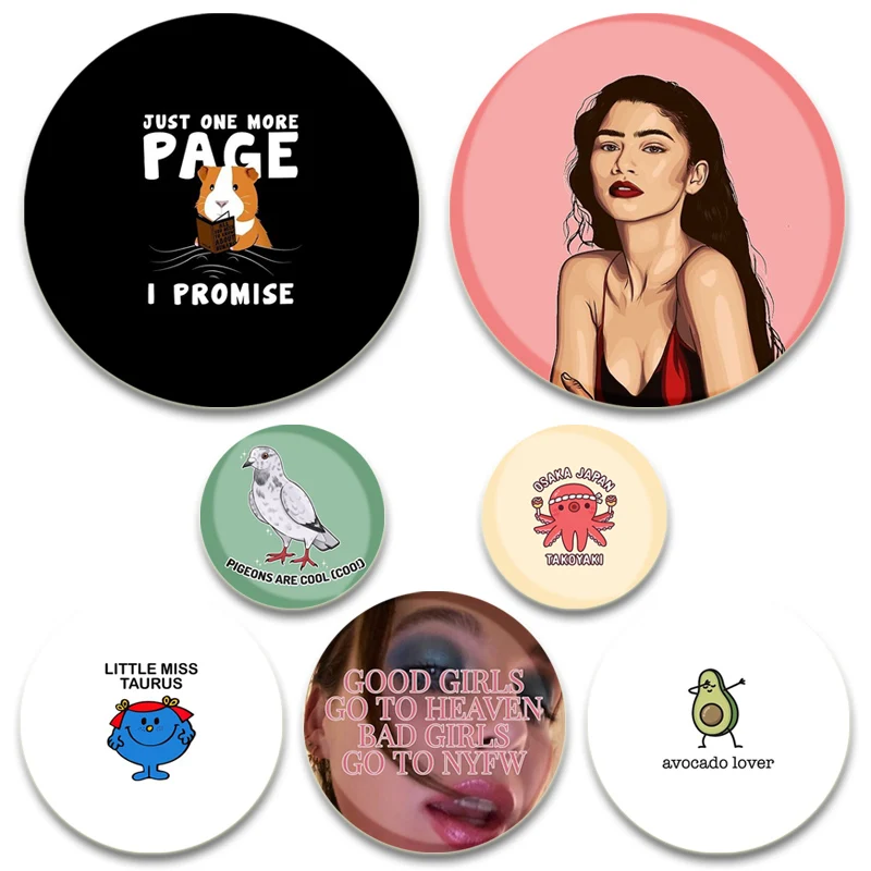Cartoon Animal Girl Pin Creative Language Badge Handmade Brooche Breastpin for Backpack Gift Accessory Squirrel Dairy Cattle
Cartoon Animal Girl Pin Creative Language Badge Handmade Brooche Breastpin for Backpack Gift Accessory Squirrel Dairy Cattle