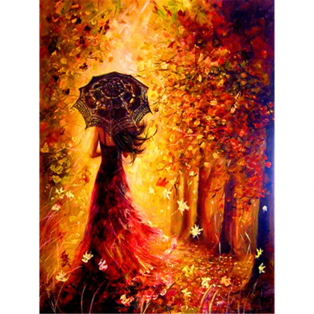 Woman Umbrella Pre-Printed 11CT Cross Stitch DIY Embroidery Full Kit DMC Threads Sewing Knitting Handicraft work Sales
Woman Umbrella Pre-Printed 11CT Cross Stitch DIY Embroidery Full Kit DMC Threads Sewing Knitting Handicraft work Sales