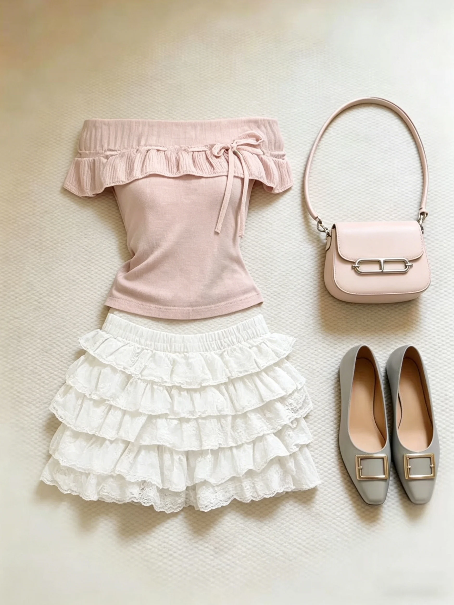 Fashionable Sweet Style Women's One-Shoulder Set plus Size Summer New Arrival High Waist Skirt High-End Feeling Casual Wear
Fashionable Sweet Style Women's One-Shoulder Set plus Size Summer New Arrival High Waist Skirt High-End Feeling Casual Wear