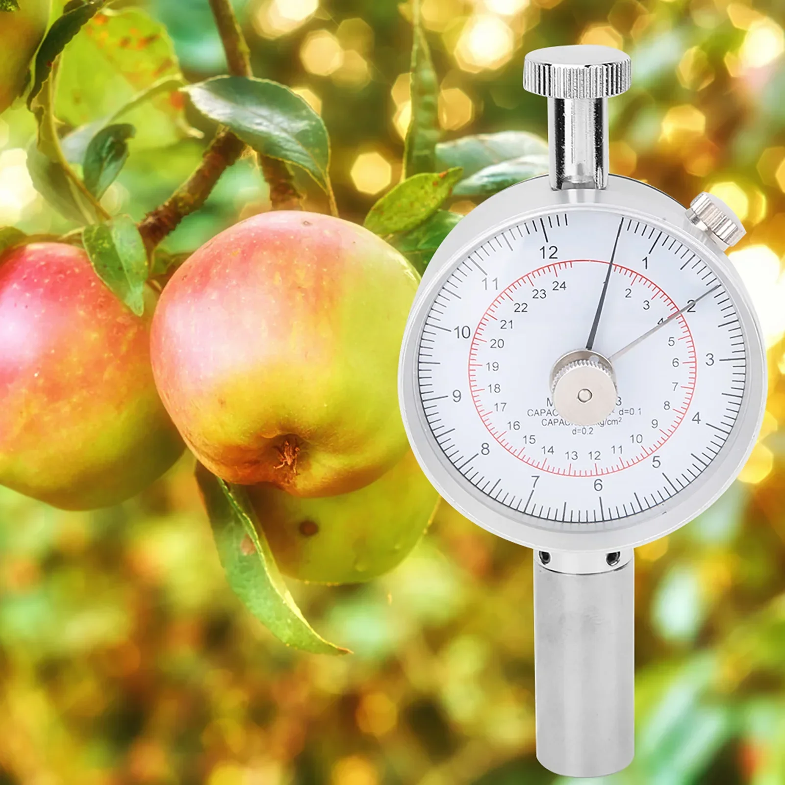 GY‑03 Fruit Penetrometer Sclerometer Farm Fruit Hardness Tester Machine with 2 Measuring Head
GY‑03 Fruit Penetrometer Sclerometer Farm Fruit Hardness Tester Machine with 2 Measuring Head