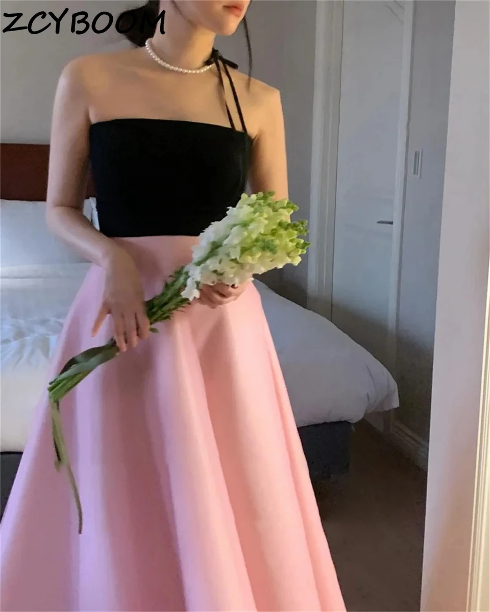 Elegant Strapless Ankle-length Sleeveless Contrast Color Tulle A-line Evening Dresses 2025 Prom Dresses Birthday Party Dresses
Elegant Strapless Ankle-length Sleeveless Contrast Color Tulle A-line Evening Dresses 2025 Prom Dresses Birthday Party Dresses