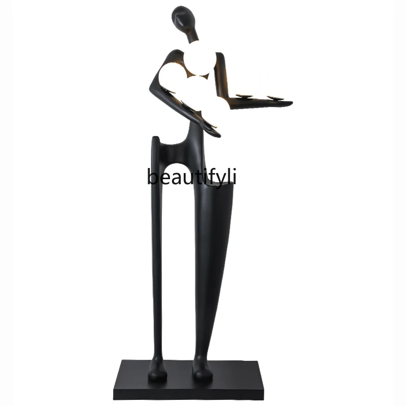 Modern Abstract Figure Sculpture Floor Lamp Living Room Light Luxury FRP Humanoid Art Welcome Floor Big Decorations
Modern Abstract Figure Sculpture Floor Lamp Living Room Light Luxury FRP Humanoid Art Welcome Floor Big Decorations