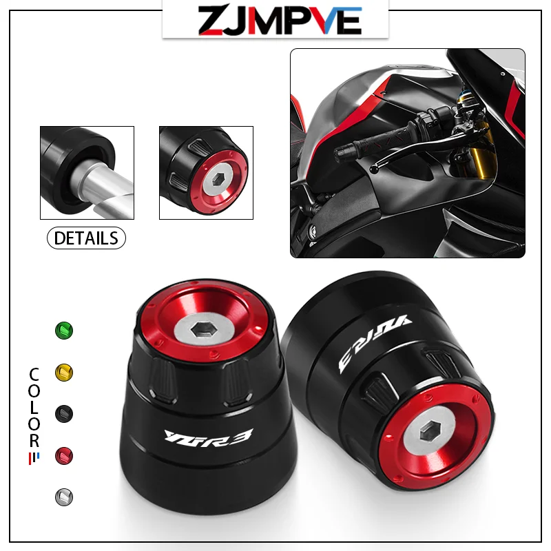 r3 r25 Motorcycle Handlebar Handle Bar Grips Cap Ends Handle Plugs Counterweight Cap Accessories For YZF-R3 YZF-R25 R3 R25
r3 r25 Motorcycle Handlebar Handle Bar Grips Cap Ends Handle Plugs Counterweight Cap Accessories For YZF-R3 YZF-R25 R3 R25