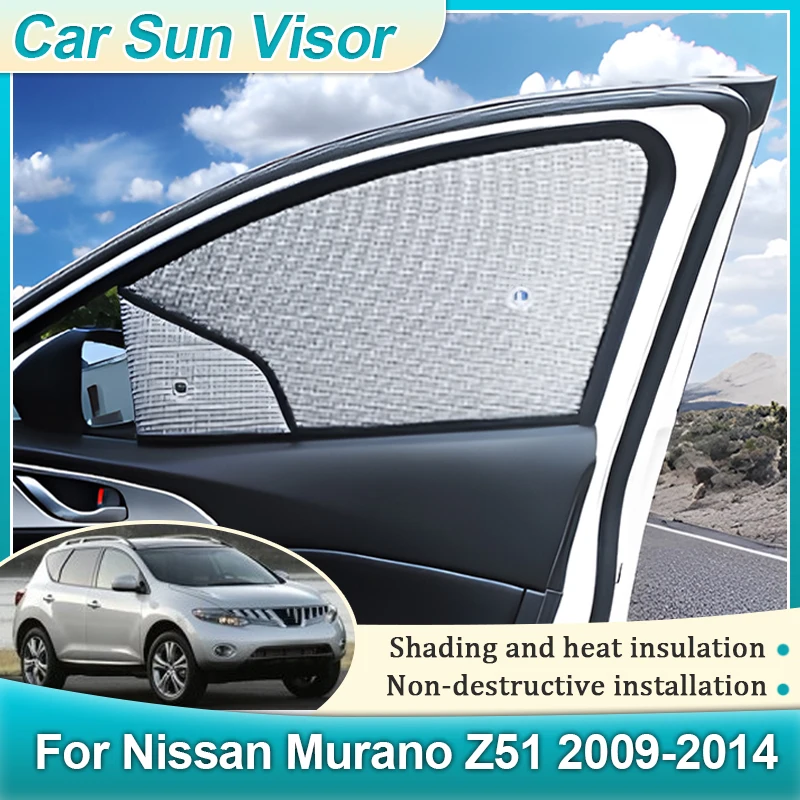 Car Windshield Visor For Nissan Murano Z51 Accessories MK2 2009 2010-2014 Shade Sunscreen Window Protection Anti UV Car Parts
Car Windshield Visor For Nissan Murano Z51 Accessories MK2 2009 2010-2014 Shade Sunscreen Window Protection Anti UV Car Parts