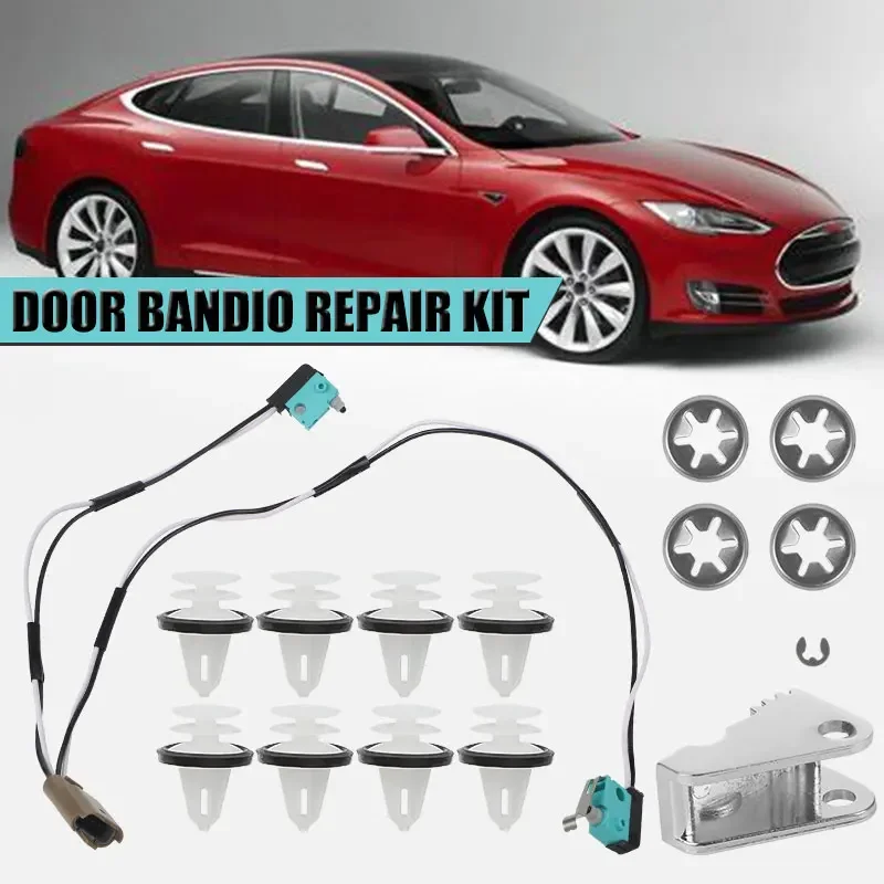 Ремкомплект для обновления дверной ручки, жгут микропереключателей с зажимами для дверной панели для Tesla Model S 1042845-00-A 1042845-00-B 1016009-00-C
Ремкомплект для обновления дверной ручки, жгут микропереключателей с зажимами для дверной панели для Tesla Model S 1042845-00-A 1042845-00-B 1016009-00-C