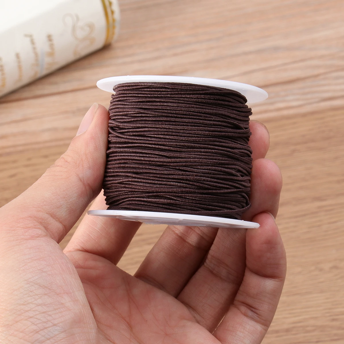 1 Roll 1.2Mm 50M 4 Core Elastic Durable Beads Cord Diy Bracelet Necklace Craft Material Jewelry Hair Accessories 
1 Roll 1.2Mm 50M 4 Core Elastic Durable Beads Cord Diy Bracelet Necklace Craft Material Jewelry Hair Accessories